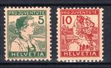 Schweiz Schweiz MiNr. 128-129 postfrisch MiNr. 128-129 -