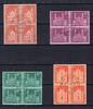 Schweiz  Schweiz 4er Bl&ouml;cke MiNr. 764-767 Vollstempel ungefaltet MiNr. 7... 15,00 EUR  zzgl. 6,00 EUR Versand
