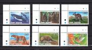 Cook Islands Cook Islands MiNr. 1348-1353 Tiere 1992, Satz postfrisch Tiere MiNr. 1348-1353 Tiere 1992, Satz Tiere -