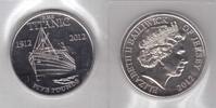5 POUNDS JERSEY - UNC COIN YEAR SHIP TITANIC -