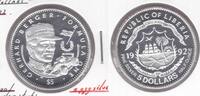 LIBERIA SILVER PROOF 5$ COIN YEAR KM#73 FORMULA 1 GERHARD BERGER -