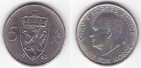 5 KRONER NORWAY BU COIN YEAR KM#412 OLAV V -