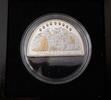 COOK ISLANDS SILVER PROOF HALF CIRCLE 5$ COIN YEAR KM#1429 CHRISTMAS DOMINI -