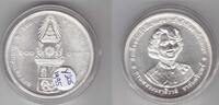600 BAHT THAILAND SILVER UNC COIN YEAR Y#305 72th BIRTHDAY CALYANA VEDHANI -