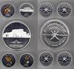1 RIAL OMAN 5 SILVER PROOF COINS SET 2011 YEAR KM#168 -172 OPERA HOUSE GIANT COA -