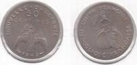 50 CENTIMES NEW CALEDONIA - RARE UNC COIN YEAR ESSAI SPECIMEN E1 n2 -