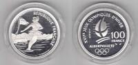 France FRANCE - SILVER PROOF   COIN YEAR KM#972 OLYMPIC COUPLE SKATING 100 FRANCS 1989 