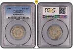  MOZAMBIQUE RARE   COIN YEAR KM#Pr50 PROVA ESSAI PCGS GRADING UNC 10 ESCUDOS 1966 