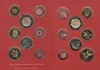  1 CENT 2004 MACEDONIA 8 DIF UNC SET  - 2 EURO YEAR PATTERN ESSAI PROVA  25,77 EUR23,96 EUR  zzgl. 8,59 EUR Versand