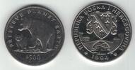  500 DINARA 1994 BOSNIA & HERZEGOVINA  UNC COIN YEAR KM#24 BLACK BEAR  30,06 EUR27,96 EUR  zzgl. 8,59 EUR Versand