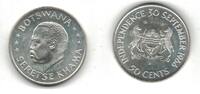  50 CENT 1966 BOTSWANA SILVER  UNC COIN YEAR KM#1 INDEPENDENCE  24,91 EUR23,16 EUR  zzgl. 8,59 EUR Versand