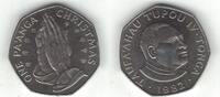  1 PAANGA 1982 TONGA  UNC COIN YEAR KM#77 CHRISTMAS  30,06 EUR27,96 EUR  zzgl. 8,59 EUR Versand