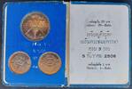  1963 THAILAND 3 UNC COINS SET 2 X 1 + 20 SILVER BAHT YEAR Y#85 Y#86 36 ... 51,53 EUR47,93 EUR  zzgl. 8,59 EUR Versand