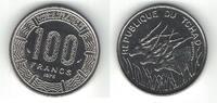  100 FRANCS 1975 TCHAD CHAD  UNC COIN YEAR KM#3  25,77 EUR23,96 EUR  zzgl. 8,59 EUR Versand