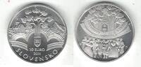  10 EURO 2011 SLOVAKIA SILVER  UNC COIN YEAR KM#116 MEMORANDUM OF SLOVAK... 42,09 EUR39,14 EUR  zzgl. 8,59 EUR Versand