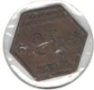  2 FRANCS 1943 BELGIAN CONGO RARE  HEXAGONAL COIN YEAR KM#25 6 SIDED ELE... 34,36 EUR31,95 EUR  zzgl. 8,59 EUR Versand