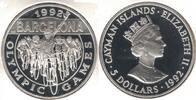 1992 CAYMAN ISLANDS SILVER PROOF 5$ COIN YEAR KM#110 OLYMPIC BARCELONA ... 85,03 EUR79,08 EUR  zzgl. 8,59 EUR Versand