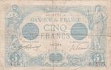   Beau billet 5 francs bleu 26 Mai 1916  55,00 EUR  zzgl. 13,00 EUR Versand