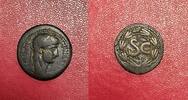    Monnaie Romaine Grand Bronze NERON Colonie Antioche Etat TB/TB+ 14.9 g, Bronze 