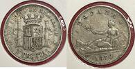  1870 Monnaie d'Espagne 2 Pesetas SN-M Etat TTB 10 g, Argent  60,00 EUR  zzgl. 13,00 EUR Versand