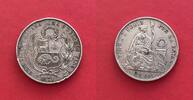   Pérou. Belle monnaie argent de 1 sol 1871. Etat TB/TTB  64,00 EUR  zzgl. 13,00 EUR Versand