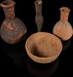 Salbgefäße, Balsamarium und Schale 3. Jh. v. Chr. - 4. Jh. n. Chr.