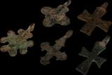 Kreuzanhänger Gruppe aus der byzantinischen Zeit