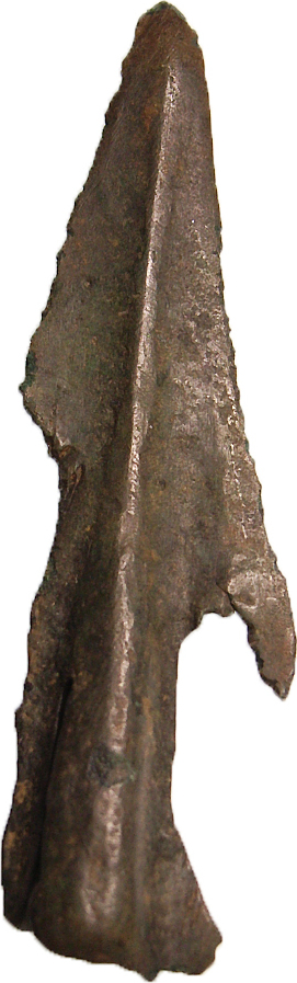 VZ: Seltene Pfeilspitze Aus Der Bronzezeit, ANTIKENSAMMLUNG, Intakt