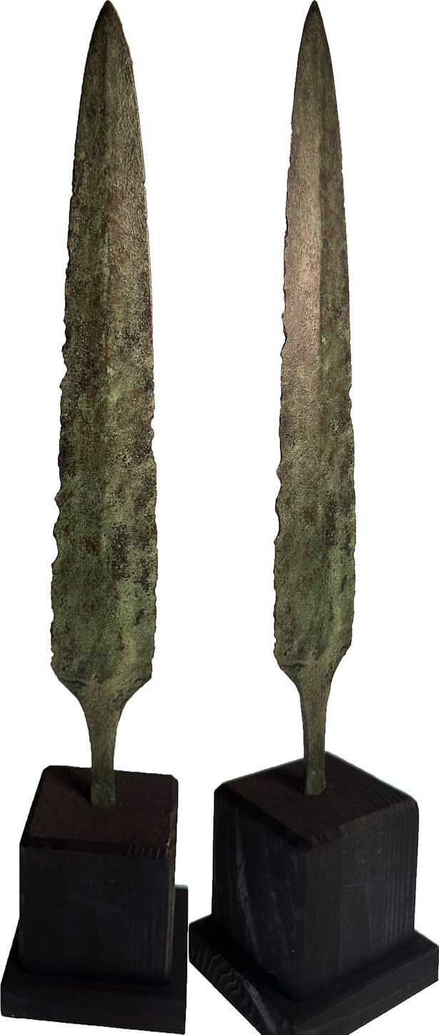 Große Bronze Lanzenspitze aus der Bronzezeit, ANTIKENSAMMLUNG