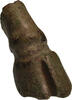 Römisches Fragment eines Tierhufs -