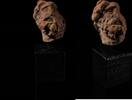   Fragment eines bärtigen Männerkopfes aus Terrakotta  220,00 EUR  zzgl. 6,00 EUR Versand