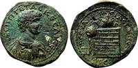 Roman Provincial AE30 AMASIA (Pontus) AE30. Geta. EF-/VF+. Altar of Zeus Strateus. -