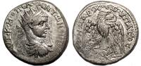 Roman Provincial Tetradrachm DIADUMENIAN AR Tetradrachm. VF+/EF-. Hierapolis (Cyrrhestica). SCARCE! -