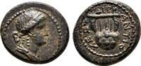 Roman Provincial AE16 ANTIOCH (Syria) AE16. Pseudo-autonomous issue. VF+/EF. Lyre. AD 62-63. -