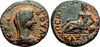 Roman Provincial AE22 THEMISONIUM (Phrygia) AE22. Pseudo-autonomous. VF+/EF-. River god Kazanes -