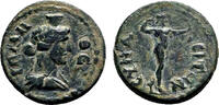 Roman Provincial AE17 SYNAUS (Phrygia) AE17. EF-/VF+. AD 68-138. Roma - Apollo. -