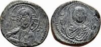 Byzantine Empire Follis Anonymous (attributed Romanus IV) Follis. EF-. Constantinople. Christ and Mary. -