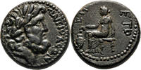 Roman Provincial AE19 ANTIOCH (Seleucia Pieria) AE19. EF+/EF. Zeus - Boule. AD 66/67. -