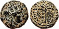 Roman Provincial AE15 TYRE (Phoenicia) AE15. Pseudo-Autonomous. EF-. AD 139-140. Palm-tree. -