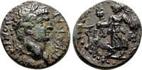 Roman Provincial AE18 SIDE (Pamphylia) AE18. Domitian. VF+/EF-. Athena. -