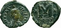 Byzantine Empire Follis ANASTASIUS I AE Follis. EF-/EF. Constantinopolis mint. -