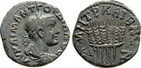 Roman Provincial AE22 CAESAREA of CAPPADOCIA AE22. Gordian III. VF+. Grain Ears. -