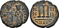 Byzantine Empire Follis PHOCAS (with LEONTIA) AE Follis. VF+. Antioch (as Theopolis) mint. -
