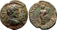 Roman Republic AE22 PHILOMELION (Phrygia) AE22. Geta. EF-/VF+. Kl. Traianus, Magistrate. -