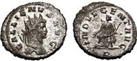Roman Empire Antoninianus GALLIENUS Bi Antoninianus. EF+/EF. FULLY SILVERED. The indulgentia. -