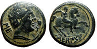 Roman Provincial As CELTIC AE As. VF+/EF. Circa 200-120 BC. Horseman. -
