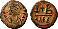 Byzantine Empire 12 Nummi JUSTIN II AE 12 Nummi. VF+/EF-. AD 518-527. Alexandria mint. -
