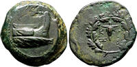 Greek AE31 KYZIKOS (Mysia) AE31. EF-. Circa 300-200 BC. Galley. -