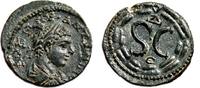 Roman Provincial AE19 AE19 ELAGABALUS. EF+. Antioch (Syria). Wreath - SC. -