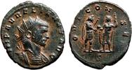 Roman Empire Antoninianus AURELIAN AE Antoninianus. EF. Serdica mint. IOVI CONSER.